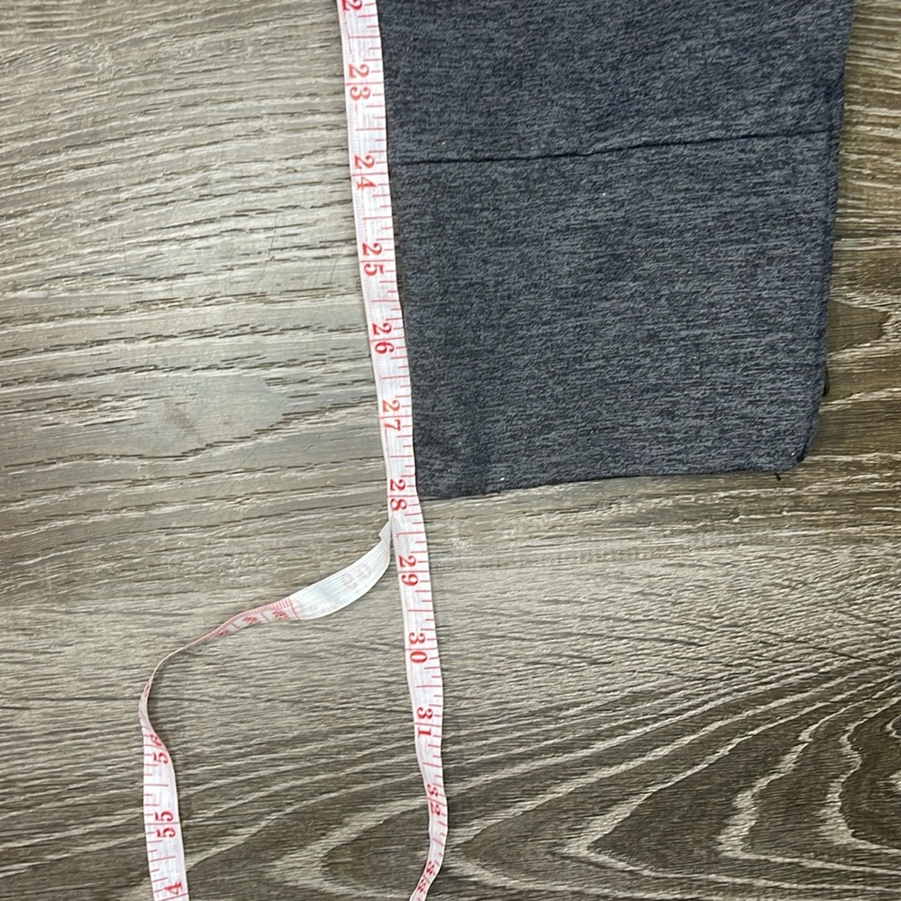Athleta Womens M Flux Street Jogger Charcoal Grey Heather 4 pockets, ankle zip - Picture 7 of 7